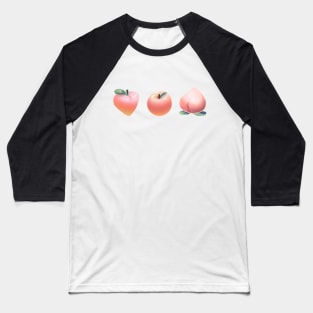 Peach Set Baseball T-Shirt